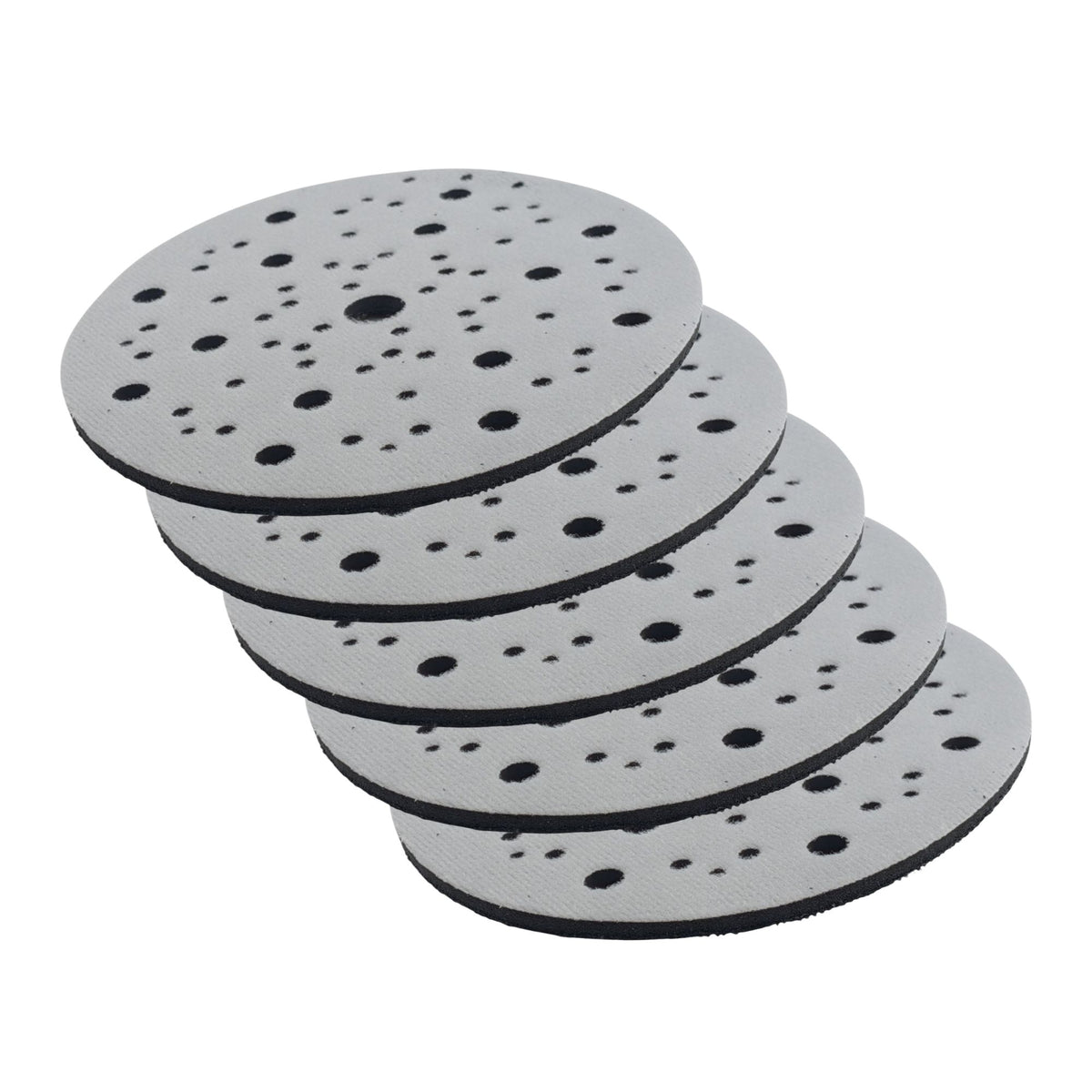 5 pack 5mm foam interface pad savers, 72 holes, for Mirka 8295600111
