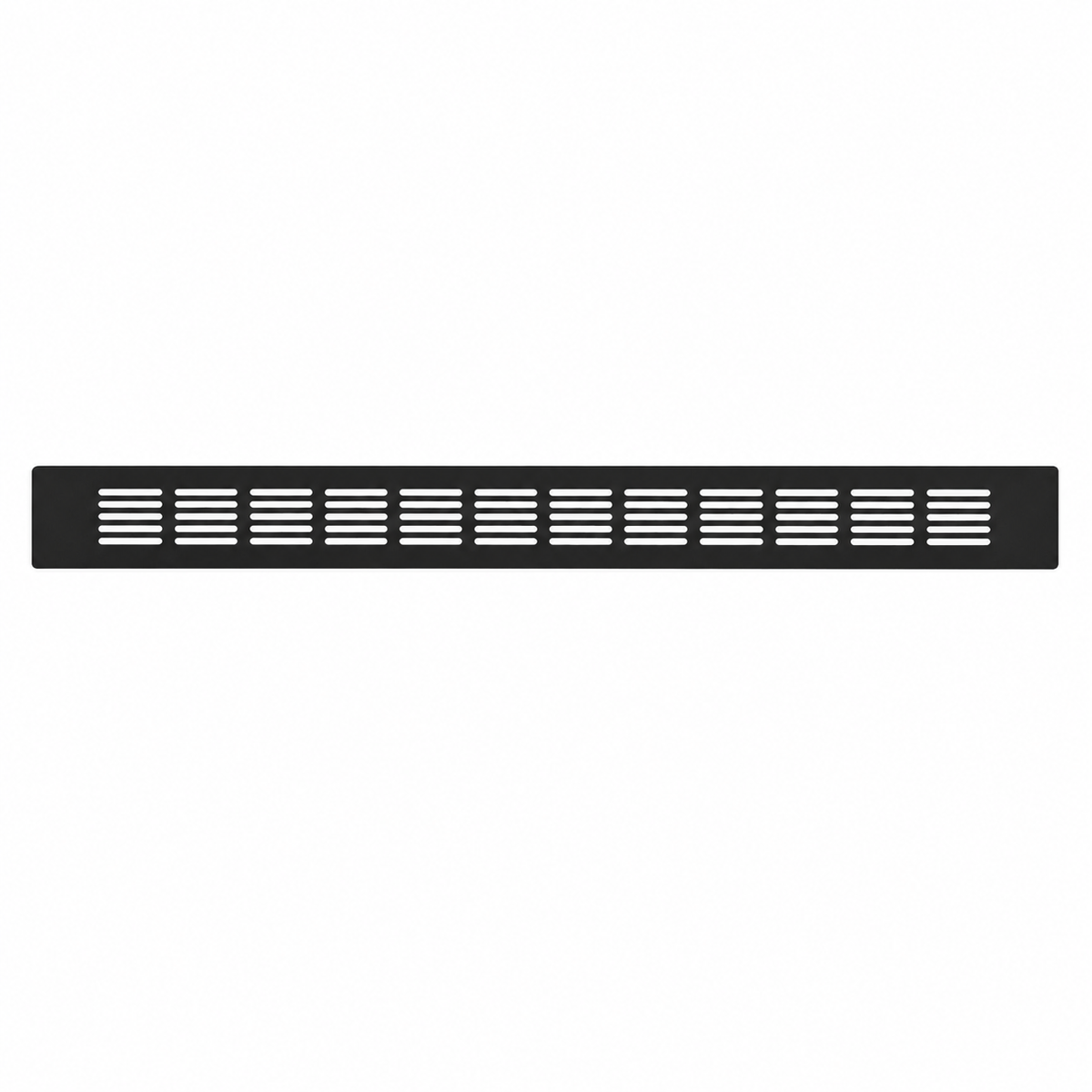4 pack rectangular aluminium alloy mesh ventilation grilles, 500x50mm