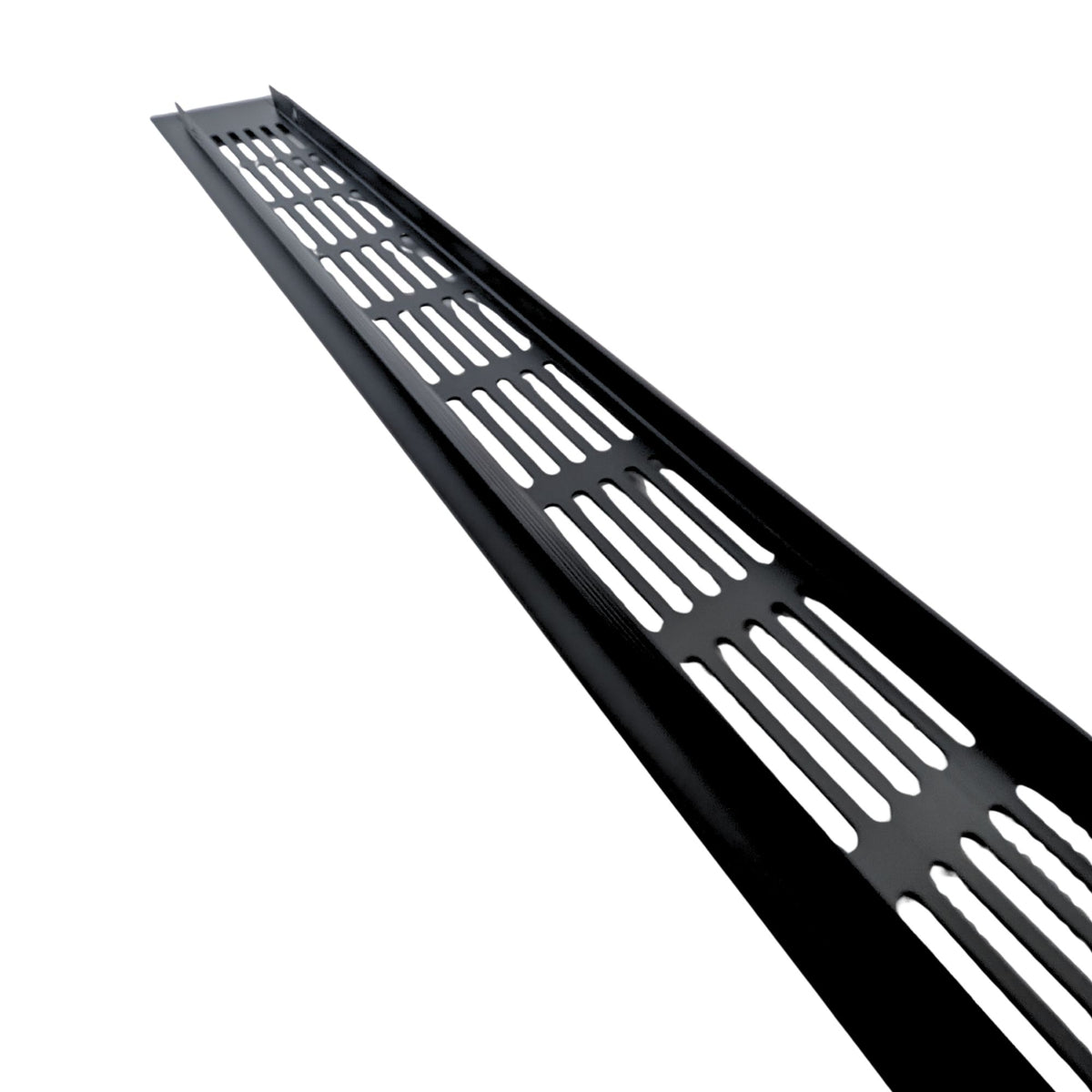 4 pack rectangular aluminium alloy mesh ventilation grilles, 500x50mm