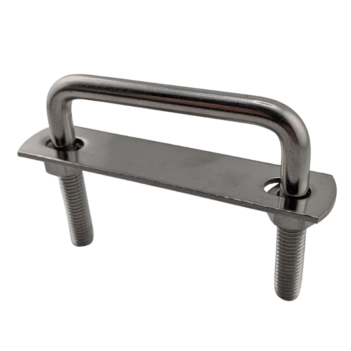 6 pack M8 square U-bolts with nuts and plates, 62mm inner width, 60mm length