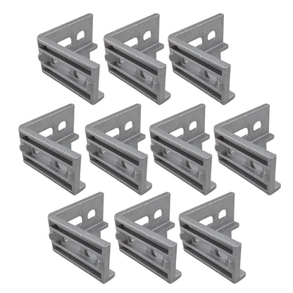 10 pack 3060 corner brackets for 3030 series aluminium extrusion profile