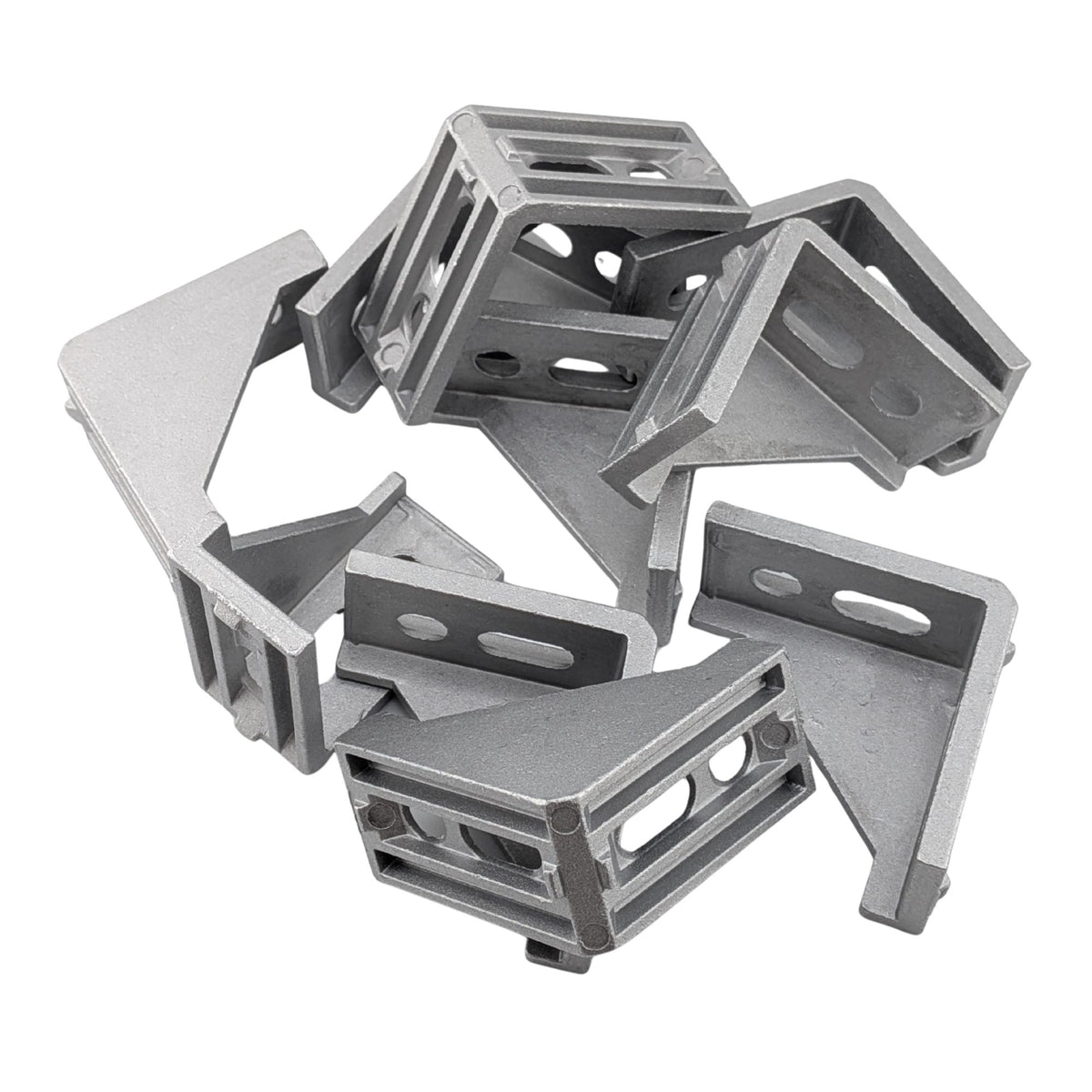 10 pack 3060 corner brackets for 3030 series aluminium extrusion profile