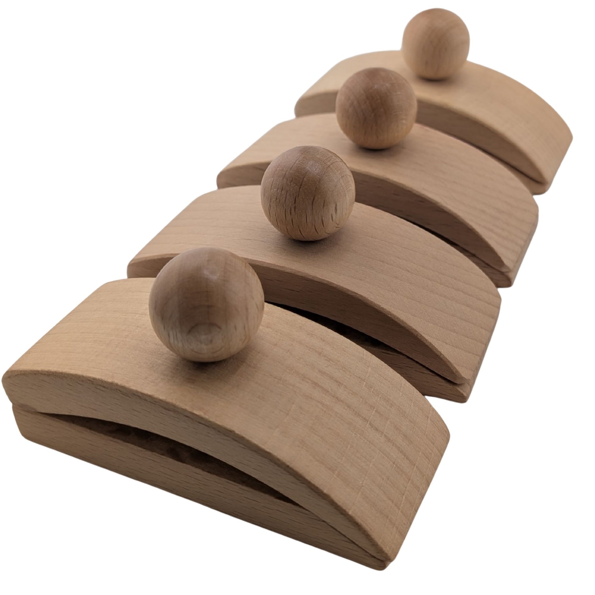 4pcs Wood Quilt Hanger Clamps, Decorative Tapestry Hanging Wall Clips
